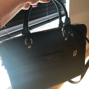 Henri Bendel Black Laptop Bag